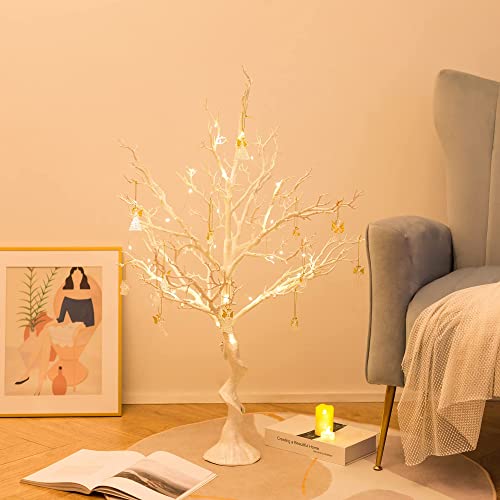 White Artificial Manzanita Tree 3.44ft Decorative Centerpiece for Weddings & Holidays - Variation: White / 3.44ft-1pc