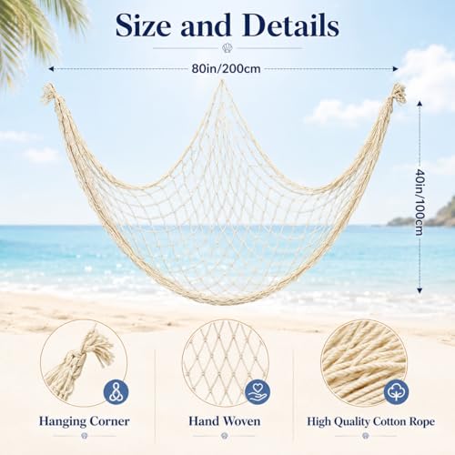 Fish Net Wall Decor for Party & Home - Coastal Themed Mermaid Mesh