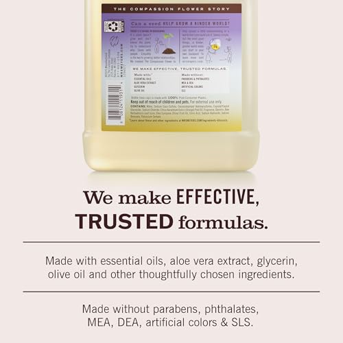 Mrs. Meyer’s Liquid Hand Soap Refill Compassion Flower 33 fl oz - Moisturizing & Gentle