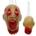 Halloween Zombie Head Decoration - Bloody Severed Head Prop - Variation A