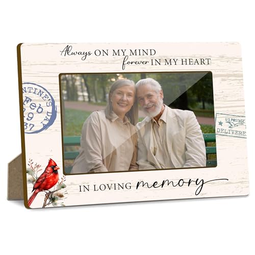 Memorial Photo Frame for Loss of Loved One 4x6 Keepsake Gift