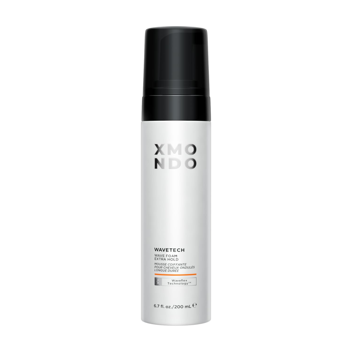 XMONDO Hair Wavetech Extra Hold Wave Foam - Vegan Formula with Pro-Vitamin B5, 6.7 Fl Oz | Anti-Frizz & Static Control