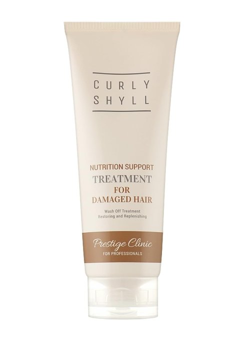 CURLYSHYLL Prestige Clinic Nutrition Support Treatment - Travel-Size Wash Off for Damaged Hair