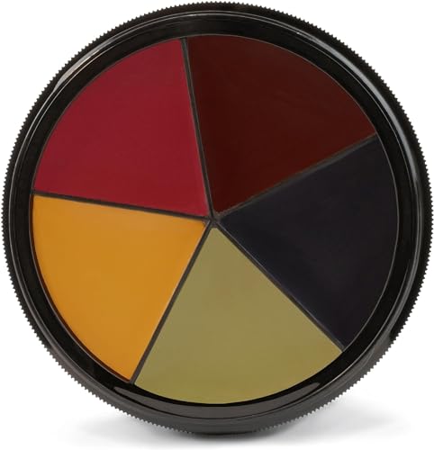 Pro FX Bruise Makeup Wheel - 5 Color Special Effects for SFX, Halloween, Cosplay