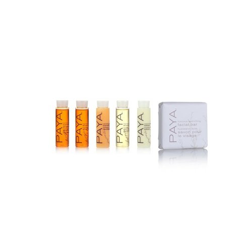 Skiennix Toiletry Travel Set - Shampoo, Conditioner, Shower Gel & Facial Soap with Tote Bag