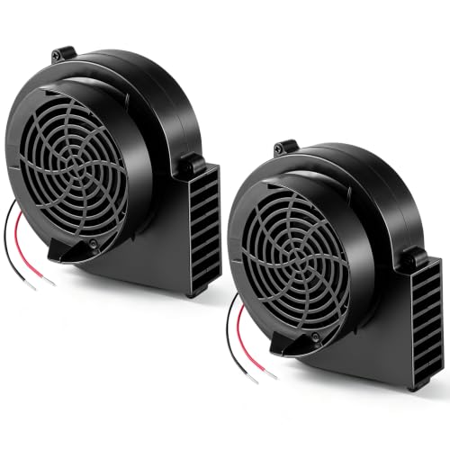 2pcs 12V 1.5A Inflatable Fan Replacement for Christmas Halloween Decorations - Variation of 2/1.5A