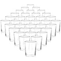 36 Pack Glass Votive Candle Holders - Clear Tealight Candle Holders - Variation of THIS Listing