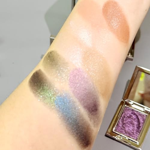 Glitter Eyeshadow Palette Deep Green - Long-Lasting Waterproof Shimmer Makeup