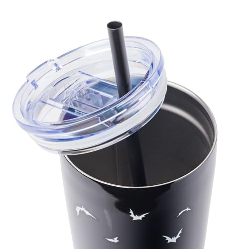 Nightmare Before Christmas 22oz Double Walled Tumbler with Straw - Seriously Spooky