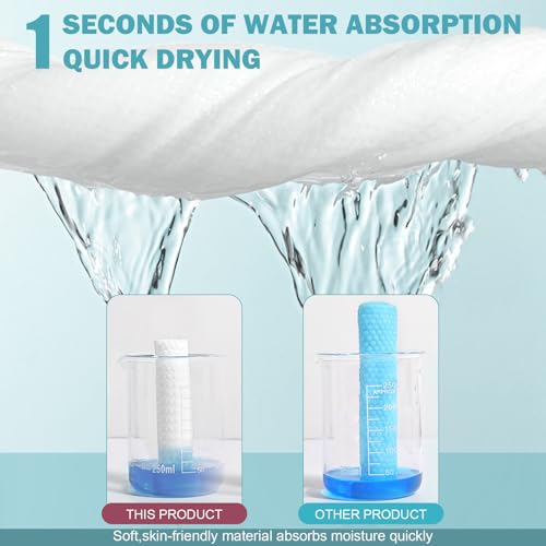 Disposable Face Towels 100 Count - Soft Cotton Makeup Remover Wipes