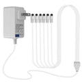 6-Way 4.5V Power Adapter for Lemax Christmas & Halloween Village Decorations
