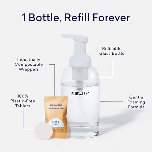 Foaming Hand Soap Refill Tablets - Classic Variety 4 Pack - Eco-Friendly & Refillable