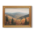 Autumn Forest Wall Art - Gold Framed Fall Landscape Prints 12x16 Inch - Highlands Variation