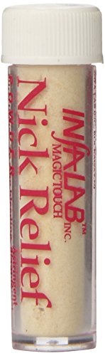 Infalab Nick Relief Styptic Powder 3 Count (0.39 Ounce) - Stops Bleeding & Promotes Healing