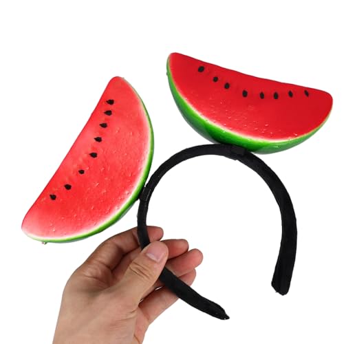 Watermelon Headband for Women - Fruit Hair Accessory for Parties & Weddings
