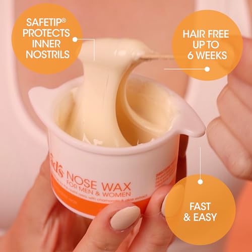 Nad's Nose Wax Kit - Painless Hair Removal for Men & Women - 1 Count