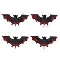 Halloween Bat Pendant Wall Decor - 4.13 Inch Spooky Hanging Decoration for Indoor Outdoor Parties