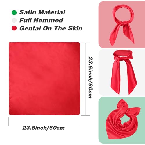 Kyson Italian Chef Costume Set B - 6Pcs Chef Bib Apron Hat Bandanas for Man Woman Pizza Party