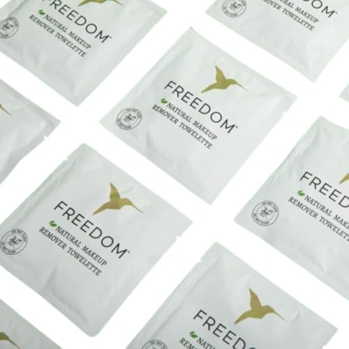 15 Pack Unscented Natural Makeup Remover Wipes for Sensitive Skin - Eco-Friendly & Biodegradable - Travel Ready