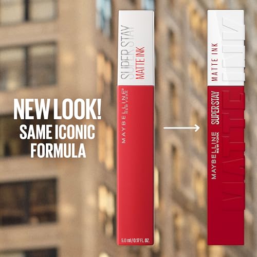 Maybelline SuperStay Matte Ink Liquid Lipstick Thrill Seeker 0.17 Fl Oz