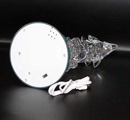Dolphin LED Snow Globe Figurine - Multi-Color Lighted Marine Decor Gift