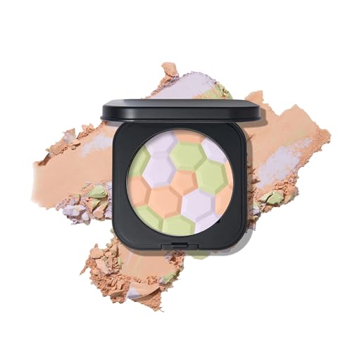 Color Correcting Face Powder - Neutralizes Redness & Uneven Skin Tone