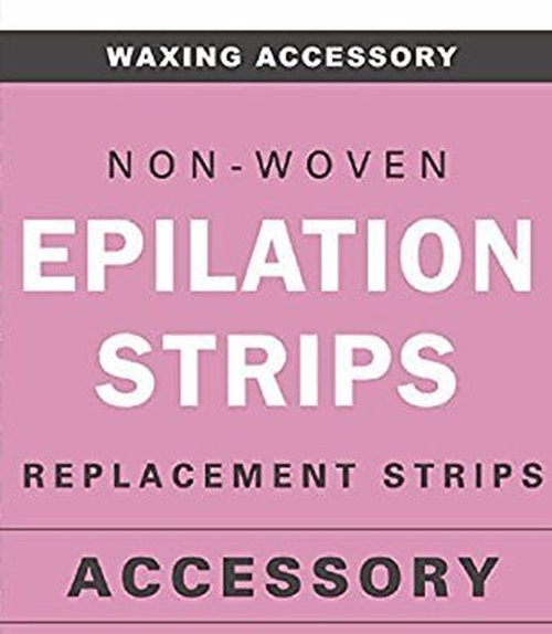 Parissa Epilation Strips | Non-Woven Waxing Strips, Soft & Durable for All-Over Hair Removal, 100% Biodegradable & Reusable with Wax, Professional-Quality for At-Home Waxing | 100 count