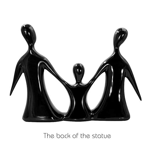 Family Figurines Set - Modern Resin Art Sculpture for Home Decor & Gifts