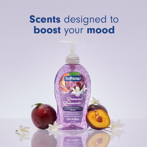 Softsoap Renewed Hand Soap with Plum & Jasmine Scent - 11.25 fl oz Pack of 6