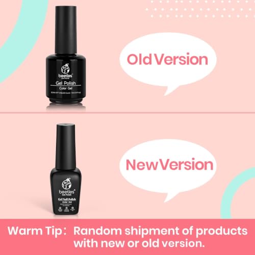 Beetles Fall Gel Nail Polish Set - 6 Shimmer Colors, Candy Corn Variation