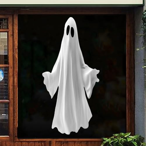 Halloween Ghost Window Clings - Reusable Stickers for Holiday Home Decoration - Style8