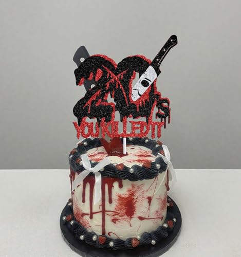 Halloween 30th Birthday Cake Topper - You Killed It 20s Design