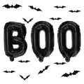 Halloween Balloons and 3D Bat Decor Set - Spooky Party Supplies