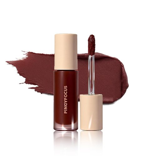 Skiennix 6-Piece Matte Lip Gloss Set - Velvet Finish, Long-Lasting Autumn/Winter Collection