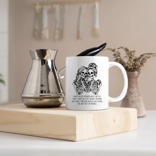 I Hope We're Friend 11oz Double-Sided Ceramic Coffee Mug - White47