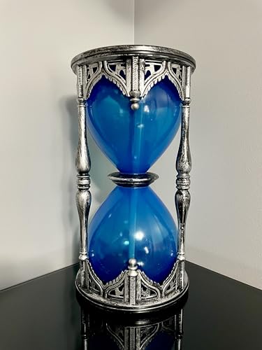Halloween Haunted Hourglass Decor with Light & Sound - 13 Inch Gothic Display