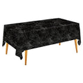 Halloween Spider Webs Disposable Tablecloths - 3 Pack, 54x108 Inches - Halloween Party Decorations