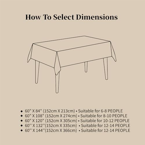 European Linen Tablecloth 60x108 Inches Blue Stripe - Rectangular, Machine Washable, 8-10 Sets