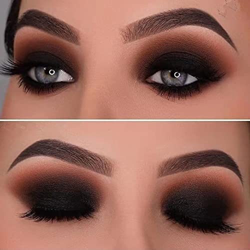 Mysense Single Matte Black Eyeshadow - Longwear, Waterproof, High Pigment, Day & Night, Variation: Black
