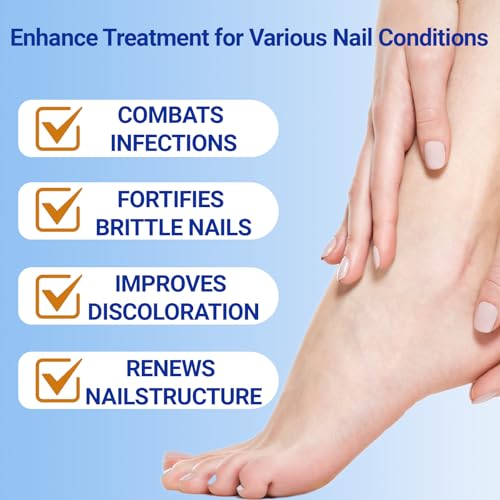 Toenail Fungus Treatment Extra Strength - 21 Pcs Fungal Nail Patches, Foot Nails Repair & Strengthen Patches for Women & Men (1 Count (Pack of 21))