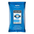 Game Face Cleansing Face Wipes 25 Count Pack XL Size Biodegradable Hydrating Refreshing for Sport & On-the-Go — Variation of THIS listing