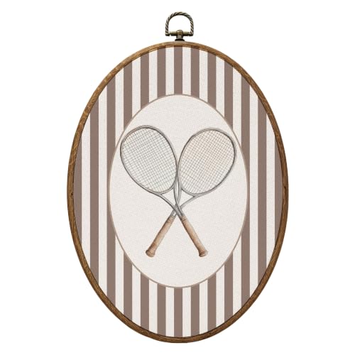 Tennis Wall Art Decor Prints - Nursery Canvas Wall Art - Color 25