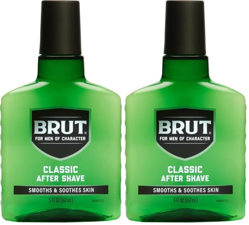 Brut After Shave Lotion Original 5 Oz Pack of 2 - Masculine Scent