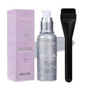 Silver Body Paint - Washable, Long-Lasting, Highly Pigmented for Halloween & Stage SFX