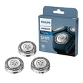 Genuine Replacement Shaver Heads for Philips Norelco 3 Pack - Series 7000 & 5000, Angular Models - Pack of 3