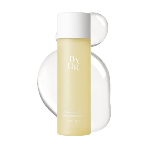 ByUR Honey Gorgeous Keep Moisturizing Toner - Deeply Hydration & Glow, Firming & Elasticity Care for Dry Skin, Skin Barrier Repair, Honey & Ceramides, Gentle Facial Daily Pore Care Korean Skincare