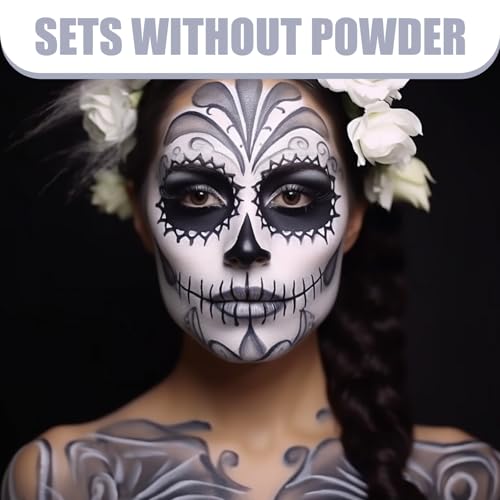 Grey Face & Body Paint - Water-Based, Non-Toxic, Washable for Art & Halloween