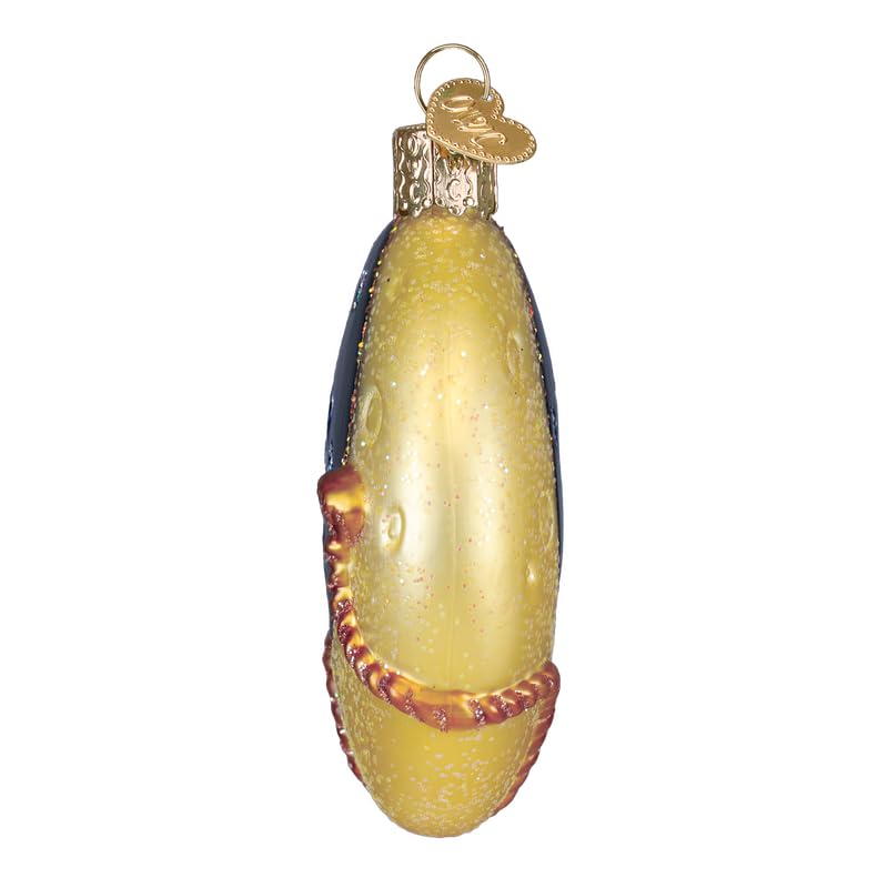 Lasso The Moon Glass Christmas Ornament - Handcrafted Holiday Decoration