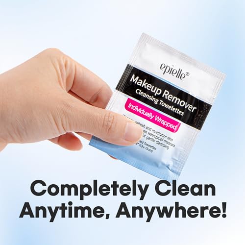 Fresh Epielle Makeup Remover Wipes Singles - 15 Count Travel Pack