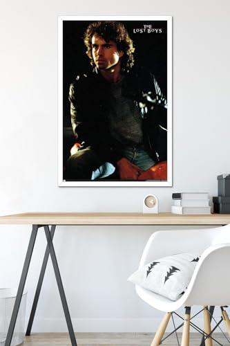 The Lost Boys Wall Poster - Michael Framed Art Print, 34 x 22.4 Inches